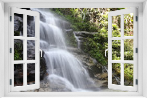 Fototapeta Naklejka Na Ścianę Okno 3D - waterfall
