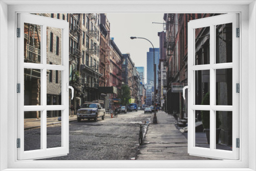 Fototapeta Naklejka Na Ścianę Okno 3D - ニューヨーク・ソーホー