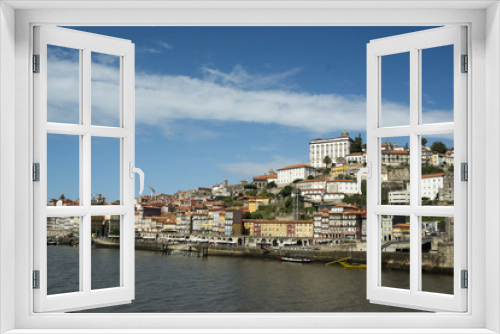 Fototapeta Naklejka Na Ścianę Okno 3D - EUROPE PORTUGAL PORTO RIBEIRA OLD TOWN DOURO RIVER