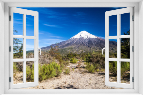 Fototapeta Naklejka Na Ścianę Okno 3D - View of Osorno volcano, Chile