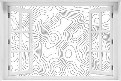 Topographic map background geographic line map with elevation assignments. Modern design with White background with topographic wavy pattern design.paper texture Imitation of a geographical map shades