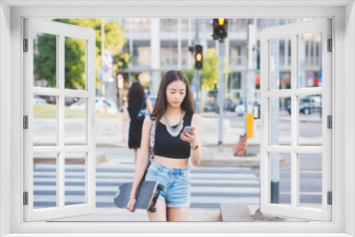 Young beautiful asiatic woman