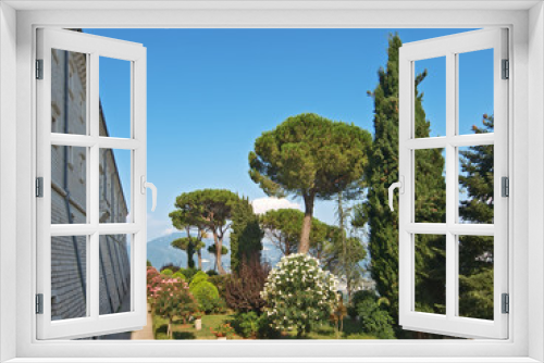Fototapeta Naklejka Na Ścianę Okno 3D - mediterranean villa