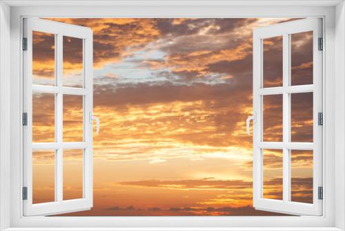 Fototapeta Naklejka Na Ścianę Okno 3D - morning sunrise