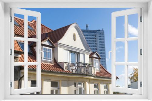 Fototapeta Naklejka Na Ścianę Okno 3D - Dachgeschosswohnung