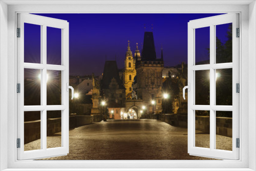 Fototapeta Naklejka Na Ścianę Okno 3D - Charles Bridge in Prague 