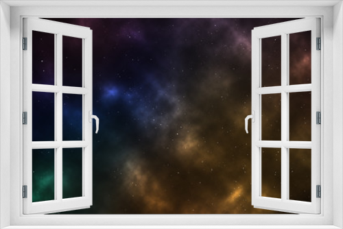 Fototapeta Naklejka Na Ścianę Okno 3D - Galaxy Background / Galaxy / Galaxy Abstract Background