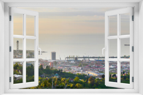 Fototapeta Naklejka Na Ścianę Okno 3D - Batumi panorama, Georgia