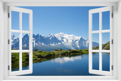 Fototapeta Naklejka Na Ścianę Okno 3D - Mont Blanc
