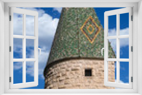 Fototapeta Naklejka Na Ścianę Okno 3D - Torre Verde - Trento Italy
