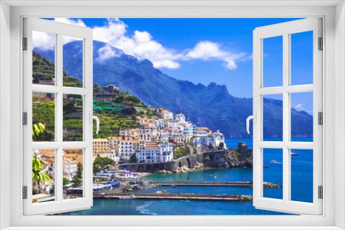 Fototapeta Naklejka Na Ścianę Okno 3D - scenic Amalfi. Italy