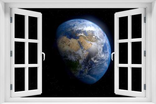 Fototapeta Naklejka Na Ścianę Okno 3D - Planeta Tierra