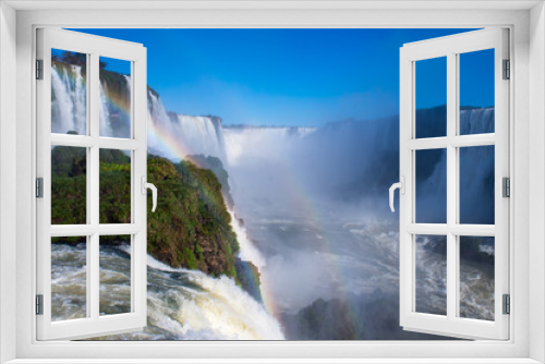 Fototapeta Naklejka Na Ścianę Okno 3D - Iguazu waterfalls in South America