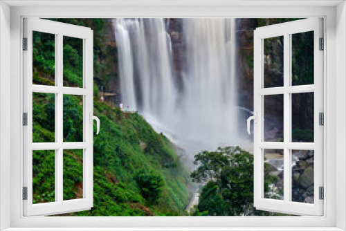 Fototapeta Naklejka Na Ścianę Okno 3D - waterfall Ramboda