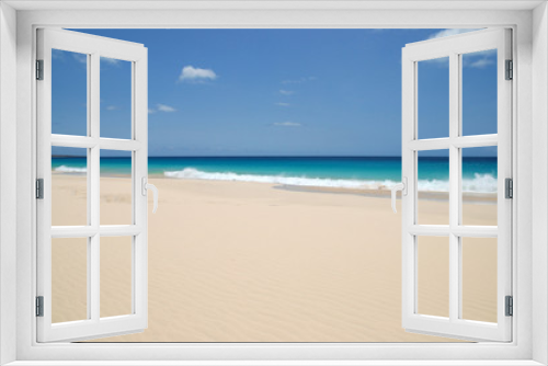 Fototapeta Naklejka Na Ścianę Okno 3D - Praia de Santa Monica, Boa Vista (Kapverdische Inseln)