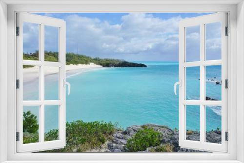 Fototapeta Naklejka Na Ścianę Okno 3D - Beautiful Horseshoe Bay beach in Southampton, Bermuda