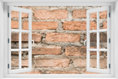Fototapeta Naklejka Na Ścianę Okno 3D - Old brick wall