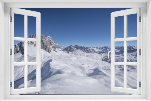 Fototapeta Naklejka Na Ścianę Okno 3D - Winterlandschaft