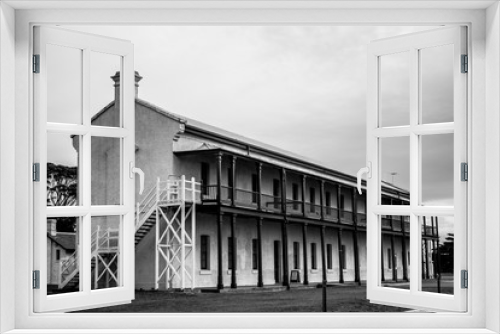 Fototapeta Naklejka Na Ścianę Okno 3D - Abandoned hospital at Quarantine station, Victoria