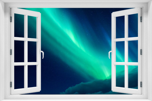 Fototapeta Naklejka Na Ścianę Okno 3D - Beautiful Northern light