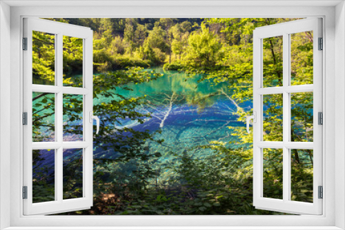 Fototapeta Naklejka Na Ścianę Okno 3D - Plitvice Lakes National Park