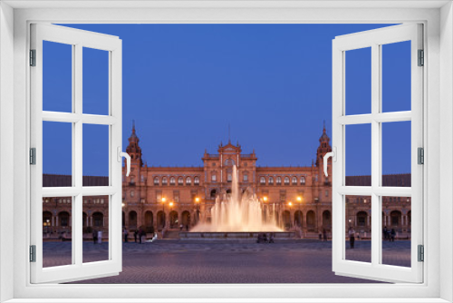 la Sevilla Monumental, plaza de España de Aníbal González