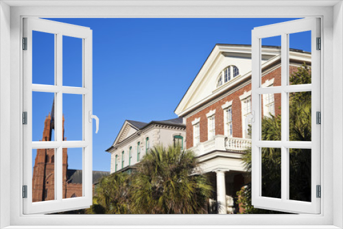 Fototapeta Naklejka Na Ścianę Okno 3D - Architecture of Charleston