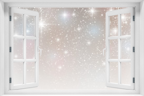 Fototapeta Naklejka Na Ścianę Okno 3D - Shiny stars background for Your design 