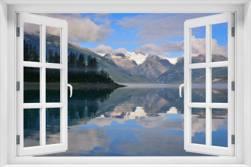 Fototapeta Naklejka Na Ścianę Okno 3D - Placid Geike Inlet