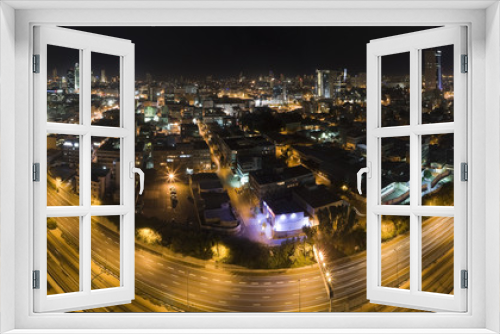Fototapeta Naklejka Na Ścianę Okno 3D - Tel Aviv Skyline