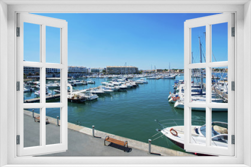 Fototapeta Naklejka Na Ścianę Okno 3D - barcas puerto deportivo girona