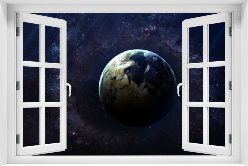 Fototapeta Naklejka Na Ścianę Okno 3D - Earth - High resolution best quality solar system planet. All the planets available. This image elements furnished by NASA