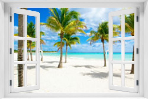 Fototapeta Naklejka Na Ścianę Okno 3D -  tropical beach