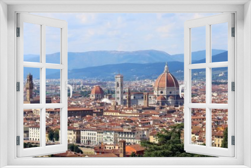 Italy FLORENCE perfect panoramic view everything in focus