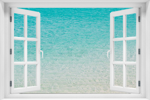 Fototapeta Naklejka Na Ścianę Okno 3D - Sea Ocean Blue Water Clear Background