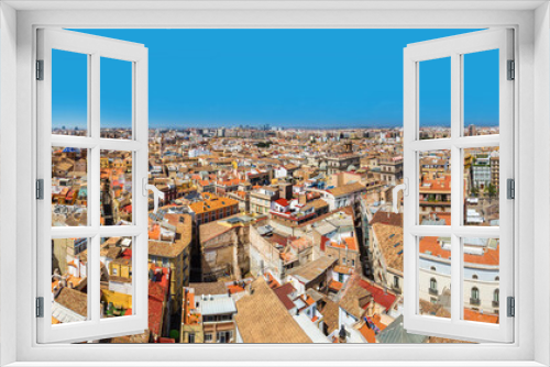 Fototapeta Naklejka Na Ścianę Okno 3D - Aerial view of Valencia