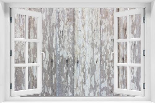 grungy gray wood plank wall texture background.