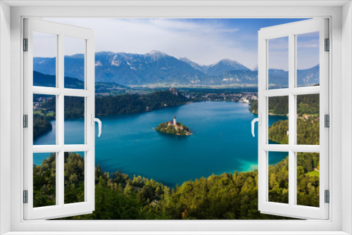 Fototapeta Naklejka Na Ścianę Okno 3D - Bled Lake, Slovenia, Europe