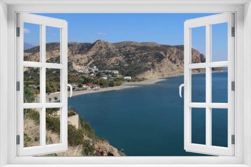 Fototapeta Naklejka Na Ścianę Okno 3D - Preveli Beach auf Kreta