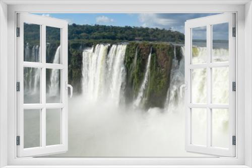 Fototapeta Naklejka Na Ścianę Okno 3D - アルゼンチン側のイグアスの滝