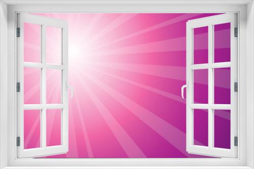 Fototapeta Naklejka Na Ścianę Okno 3D - beautiful purple sunshine, vector illustration