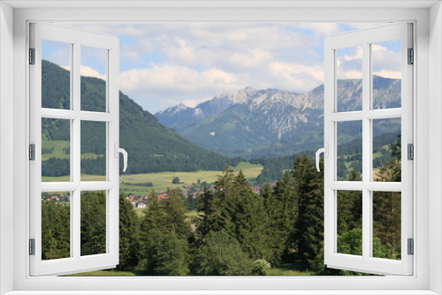 Fototapeta Naklejka Na Ścianę Okno 3D - Alp views in Germany, 2009