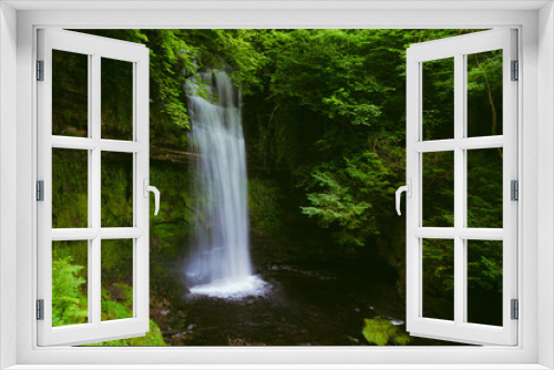 Fototapeta Naklejka Na Ścianę Okno 3D - Glencar Waterfall, County Leitrim, Ireland