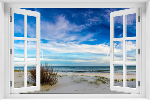 Fototapeta Naklejka Na Ścianę Okno 3D - Panorama pejzaż morski