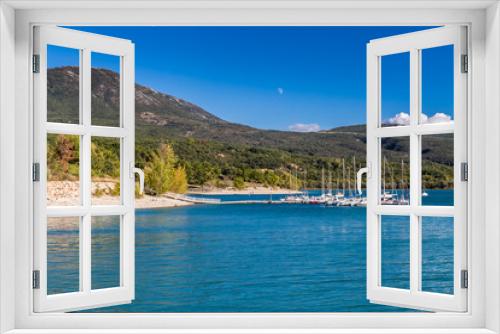 Fototapeta Naklejka Na Ścianę Okno 3D - Lakeside Of Sainte Croix du Verdon Lake,France