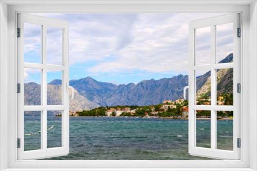 Fototapeta Naklejka Na Ścianę Okno 3D - Bay of Kotor, Montenegro