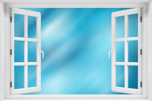 Fototapeta Naklejka Na Ścianę Okno 3D - blue blur abstract background