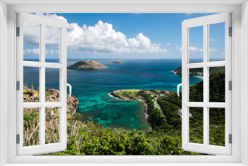 Fototapeta Naklejka Na Ścianę Okno 3D - St Barth island, French West Indies, Caribbean