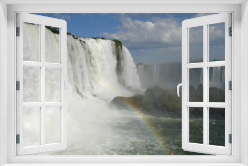 Fototapeta Naklejka Na Ścianę Okno 3D - iguacu falls