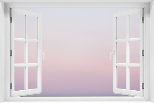 Fototapeta Naklejka Na Ścianę Okno 3D - Pink sky in the morning